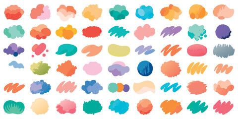 Signals Abstract Paint Strokes & Splatter Collection – Grunge Brushes and Ink Blots