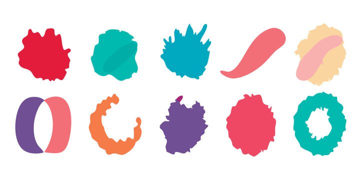 Signals Abstract Paint Strokes & Splatter Collection – Grunge Brushes and Ink Blots