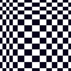 Psychedelic checkerboard pattern