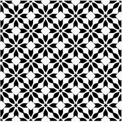 black and white seamless pattern