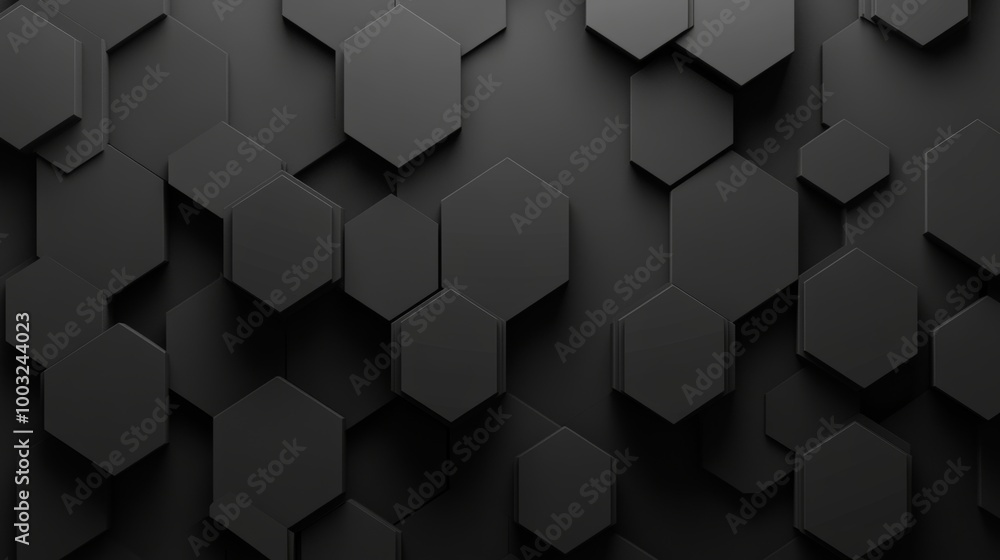 Poster the image is made up of black mosaic tiles arranged in the shape of a wall, set against a semigloss 