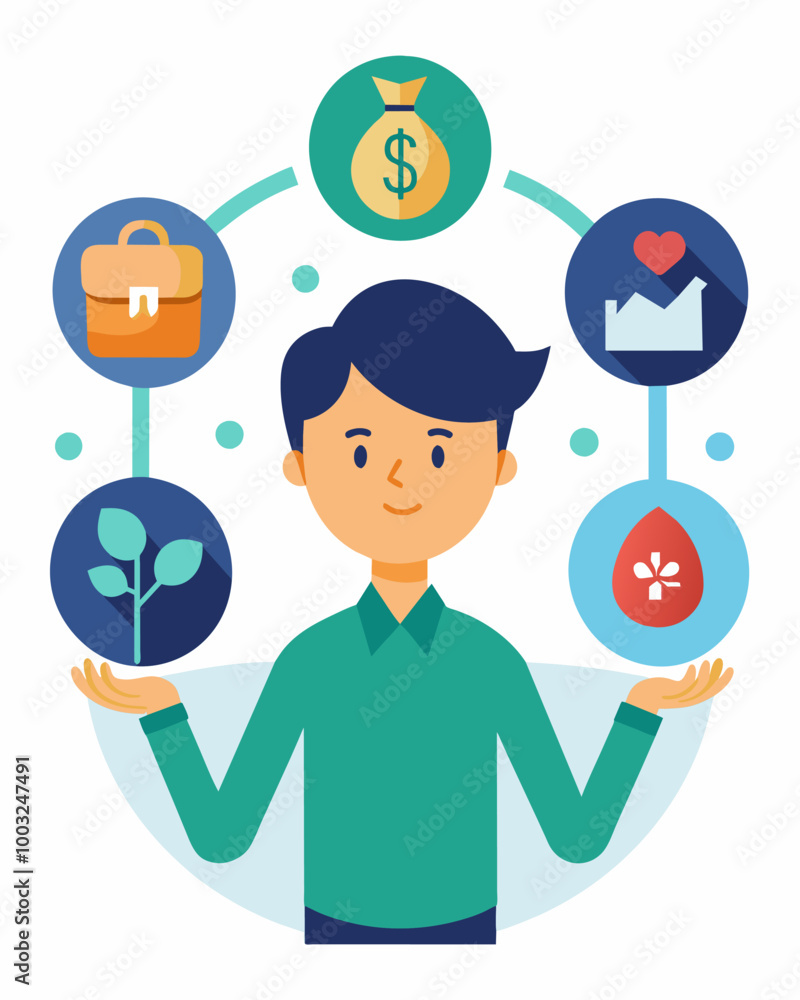 Poster a person investing in activelymanaged funds and index funds to mitigate specific and systematic risk