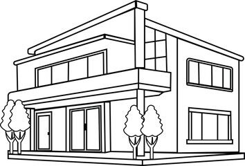  building coloring pages.