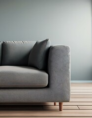 Cozy Corner: A Stylish Gray Sofa Experience
