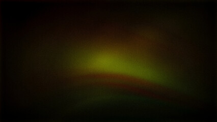 Obraz premium A dark and mysterious gradient with deep green and earthy tones blending smoothly. Grainy texture enhances its depth, perfect for 4K backgrounds, wallpapers, and artistic designs