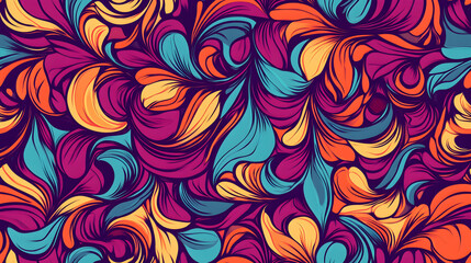 Abstract seamless tile wallpaper pattern.