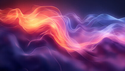 Fototapeta premium abstract background with glowing lines