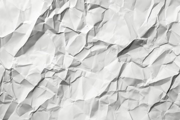 Obraz premium Close-up of crumpled paper with intricate texture. Rough, corrugated, crinkled surface. Natural, organic, eco-friendly material with folded, creased design. Perfect for background, decor, design.