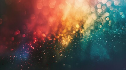 Fototapeta premium Abstract Background of Blurred Lights and Bokeh