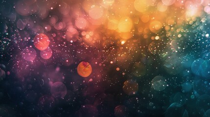 Fototapeta premium Abstract Background of Blurred Lights and Sparkle