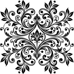Obraz premium seamless pattern with floral elements