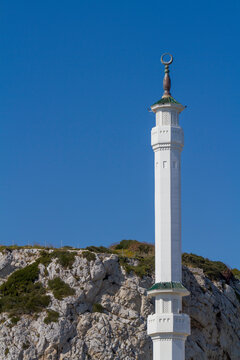 Minarett der Ibrahim-al-Ibrahim Moschee