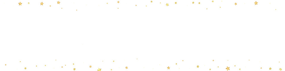 Obraz premium Magic stars vector overlay. Gold stars scattered