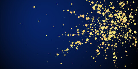 Magic stars vector overlay.  Gold stars scattered