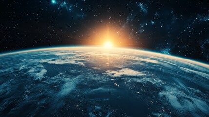 Fototapeta premium Space background