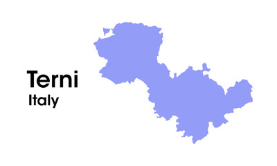 terni italy map