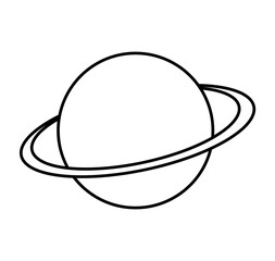 illustration of a planet saturn