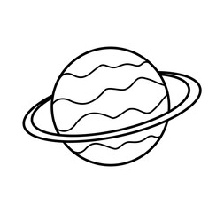 illustration of a planet saturn