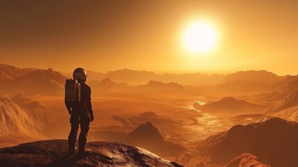 Obraz premium Life on Mars