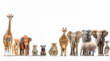 A Group of African Animals