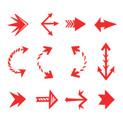 set of arrow icons