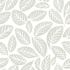 seamless pattern with leaves