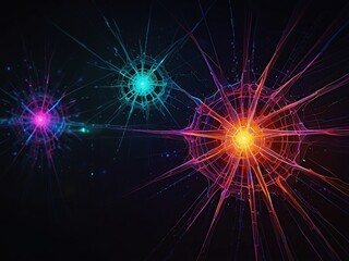 Fototapeta premium explosion of light