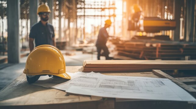 Generate a photo realistic image of scheduling coordinators managing construction project schedules, with project timeline adjustments, scheduling conflicts resolution