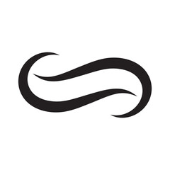 Obraz premium infinity line loop logo