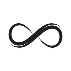 infinity line loop logo