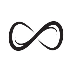 infinity line loop logo