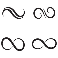 infinity line loop logo