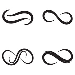 infinity line loop logo