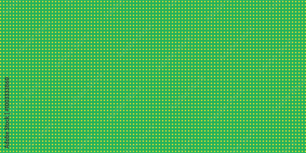 Wall mural dots halftone yellow green color pattern gradient texture background.