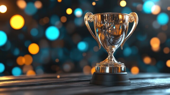Trophy Raining Background