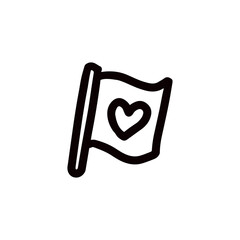 flag icon design vector illustration