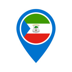 Equatorial Guinea flag location icon