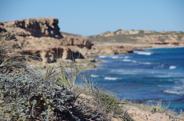 Ocean scenes along the Western Australian coastline
