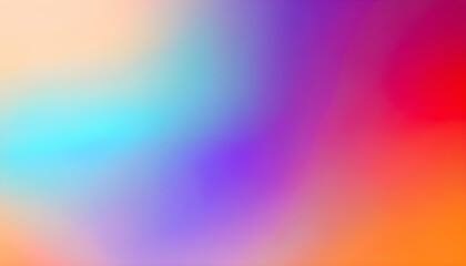 Obraz premium Vibrant Gradient Spectrum: Abstract Digital Artwork Featuring Smooth Color Transitions Ideal for Copy Space, Text, and Graphic Design, Offering a Dynamic, Energetic Visual Resource for Modern Projects
