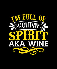 Holiday t-shirt design