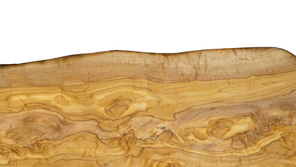 Charcuterie board with live edge wood slab with white open space 