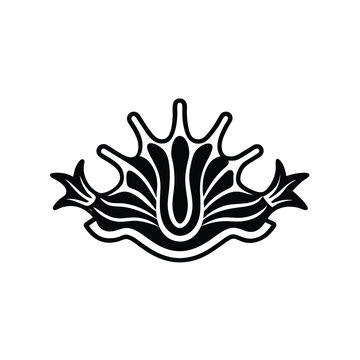 recommend clip art: nudibranch sea animal vector logo design