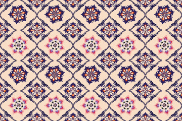 seamless knitted pattern