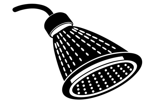 recommend clip art: shower head  silhouette icon illustration