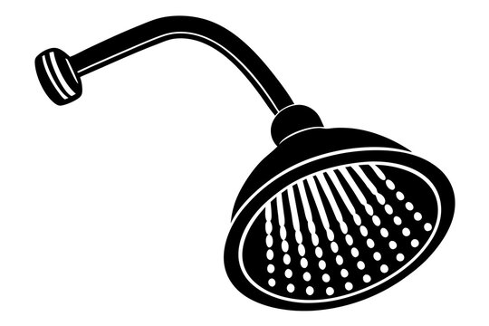 recommend clip art: shower head  silhouette icon illustration
