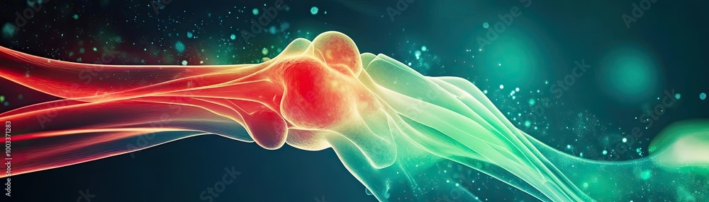 Poster abstract visual of flowing colors representing energy and movement, creating a vibrant and dynamic a