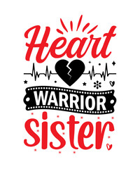 Heart t-shirt design
