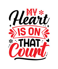 Heart t-shirt design