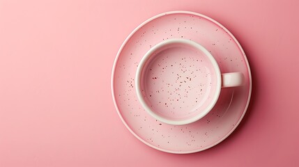 This stunning ceramic background showcases a pastel pink shade with a smooth finish and very faint speckles adding a modern and delicate touch for creative applications