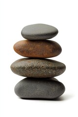 A gentle reminder: Mindfulness difficult, we just need to remember to do it, isolated on a white background